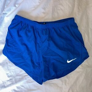 Nike Dri-Fit Size S Blue Running Shorts